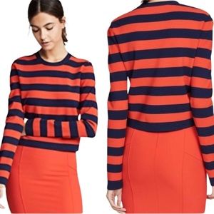 VERONICA BEARD Broome Stripe Sweater
